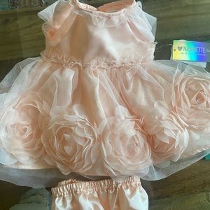 0/3 mo baby blush dress
